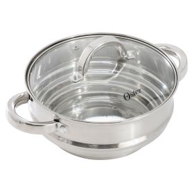 Oster Sangerfield 8 Inch Universal Stainless Steel Double Boiler with Lid