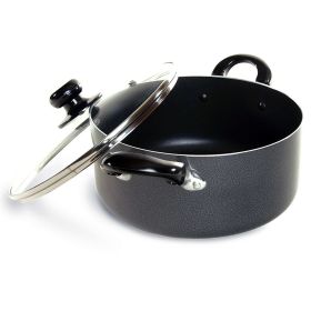 Better Chef 18 Quart Aluminum Dutch Oven in Charcoal