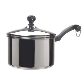 Farberware 2-Quart Classic Stainless Steel Saucepan With Lid