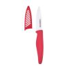 Farberware Professional 3-inch Ceramic Paring Kitchen Knife with Red Blade Cover