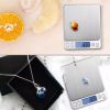 Small Digital Food Scale Ounce OZ And Gram Scale, Kitchen Scale 3000g 0.1g High Precision For Baking, Soap Making, Jewelry