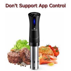 Blitzhome Sous Vide Cooker 1100W Home-appliance Monsieur Cuisine Smart Slow Cooker with LCD Digital Accurate Control (Plug Type: us, Color: Regular Mode)